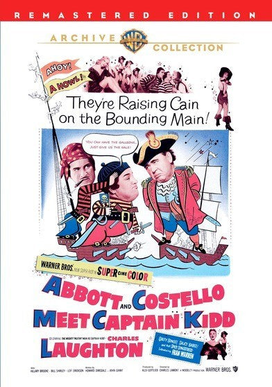 Abbott and Costello Meet Captain Kidd (MOD) (DVD Movie)