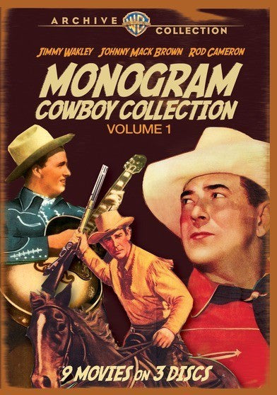 Monogram Cowboy Collection Volume 1 (MOD) (DVD Movie)