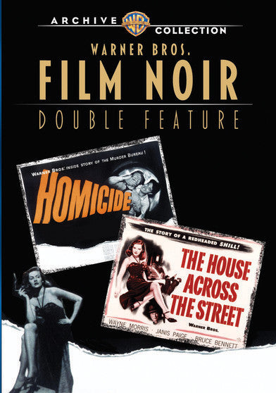 House Across the Street, The / Homicide: WB Film Noir Double Feature (MOD) (DVD Movie)