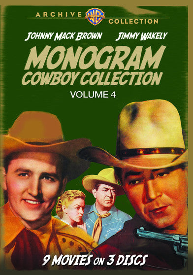 Monogram Cowboy Collection Volume 4 (MOD) (DVD Movie)