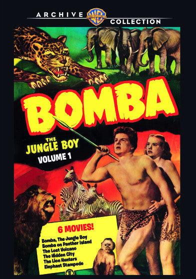 Bomba The Jungle Boy Volume 1 (MOD) (DVD Movie)