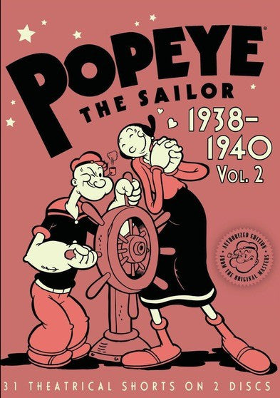Popeye The Sailor - Volume 2 -Disc 1 (MOD) (DVD Movie)