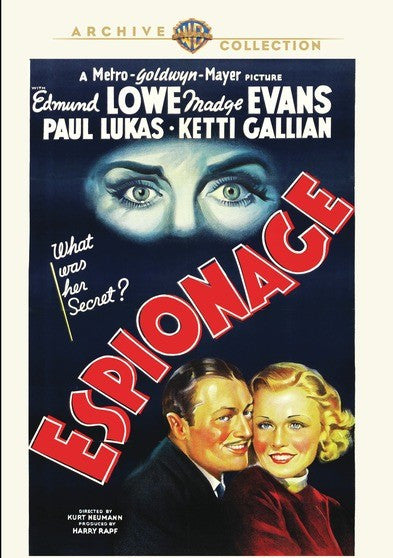 Espionage (MOD) (DVD Movie)