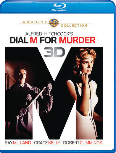 Dial M For Murder (3D Blu-Ray) (MOD) (BluRay Movie)