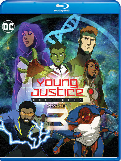Young Justice Outsiders: The Complete Third Season (MOD) (BluRay Movie)