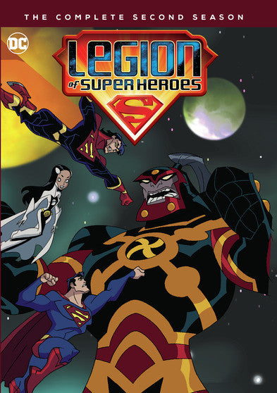 Legion of Super Heroes: The Complete Second Season (MOD) (DVD Movie)