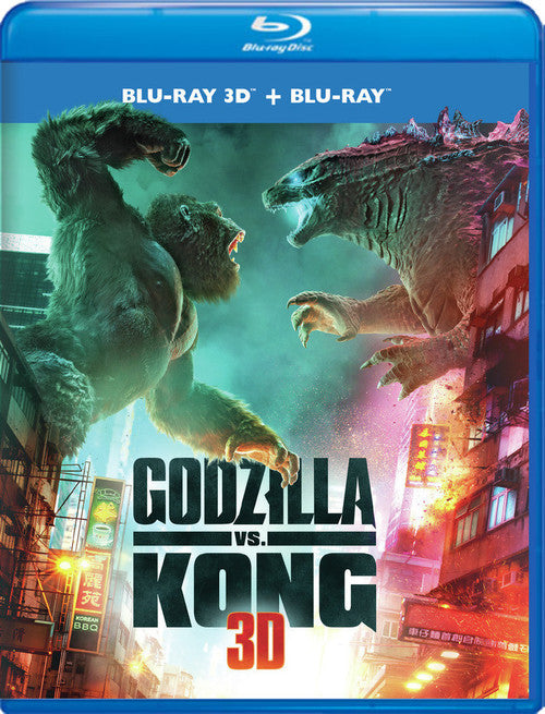 Godzilla Vs. Kong [3D Blu-ray + Blu-ray] (MOD) (BluRay Movie)