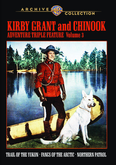 Kirby Grant and Chinook Adventure Triple Feature Volume 3 (MOD) (DVD Movie)