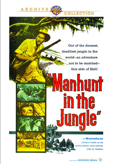 Manhunt in the Jungle (MOD) (DVD Movie)