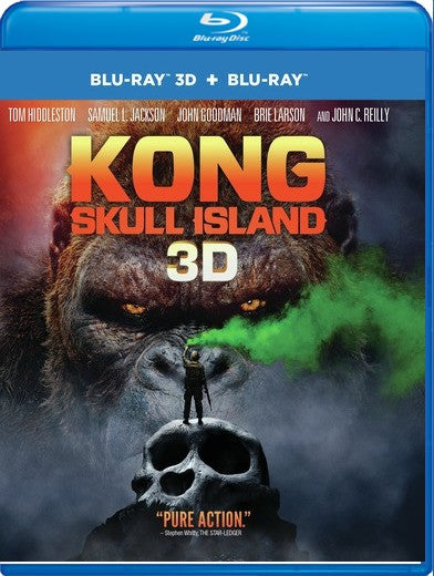 Kong: Skull Island  [3D Blu-ray + Blu-ray] (MOD) (BluRay Movie)