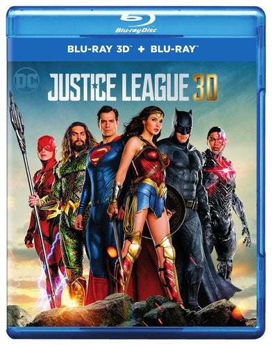 Justice League [3D Blu-ray + Blu-ray] (MOD) (BluRay Movie)