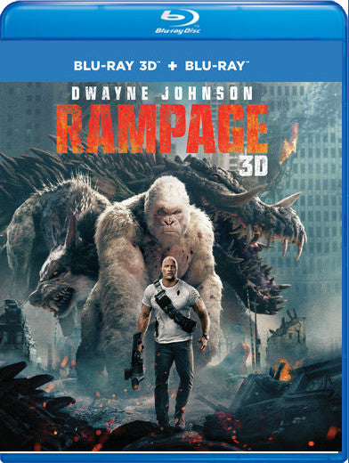 Rampage [3D Blu-ray + Blu-ray] (MOD) (BluRay Movie)