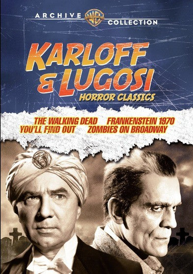 Karloff & Lugosi Horror Classics (MOD) (DVD Movie)