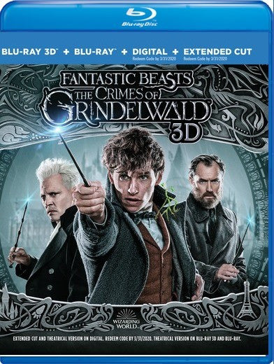 Fantastic Beasts: The Crimes of Grindelwald (3D Blu-ray + Blu-ray + Di (MOD) (BluRay Movie)